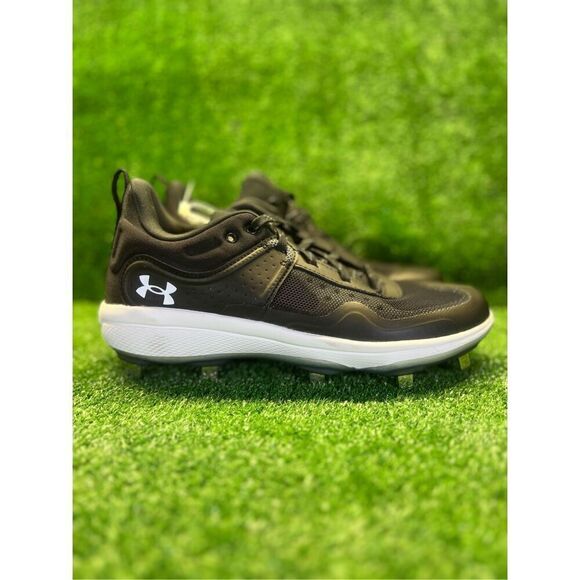 Under Armour Womens Glyde MT Softball Black Cleats Metal - 3024328-001 Size 8.5 - Picture 1 of 10